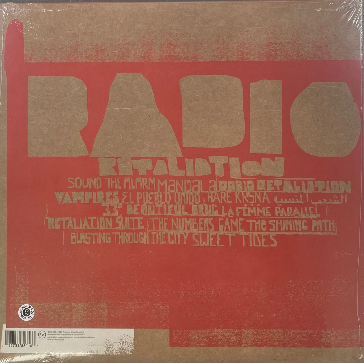 Thievery Corporation – Radio Retaliation (2008)