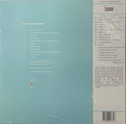 Lusine – A Certain Distance (2009)